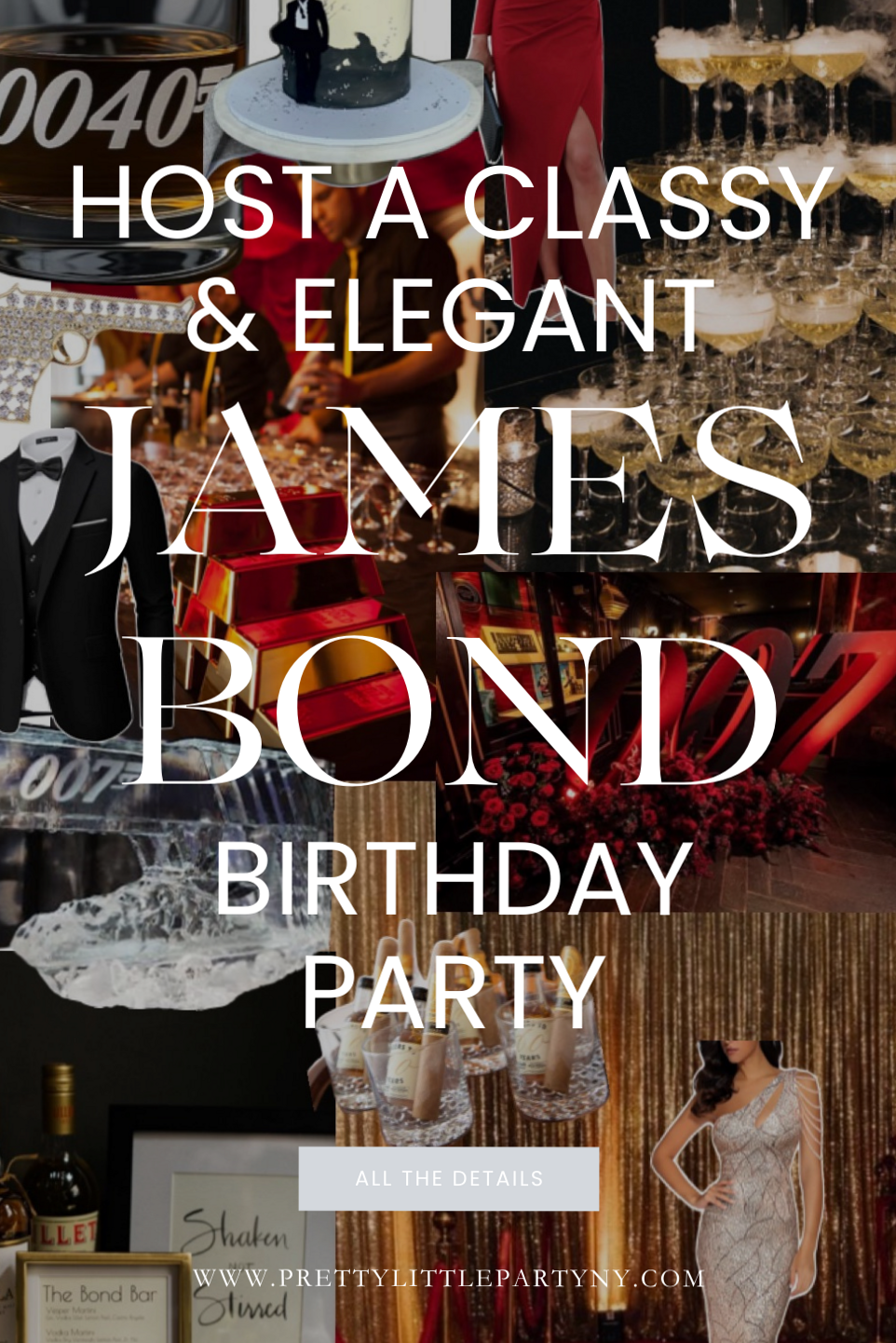 unforgettable party inspo: 🍸 🎈 Golden Glamour Night: Neon James Bond Soirée with 943
