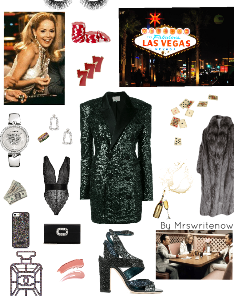 🎪 unforgettable party inspo ✦ Neon Noir Elegance: Vintage-Inspired Glam for Midn 569