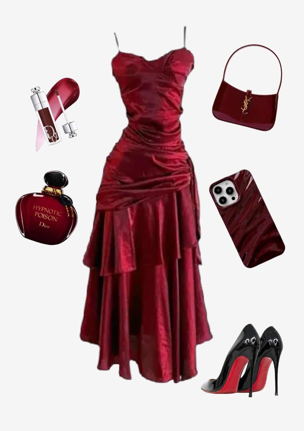 ✨ Velvet Cherry Glow in Neon Nostalgia | style sanctuary 426