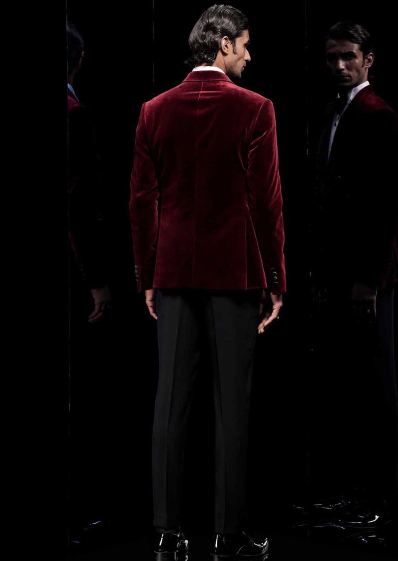 Velvet Echoes of Neon Nights 👗 781