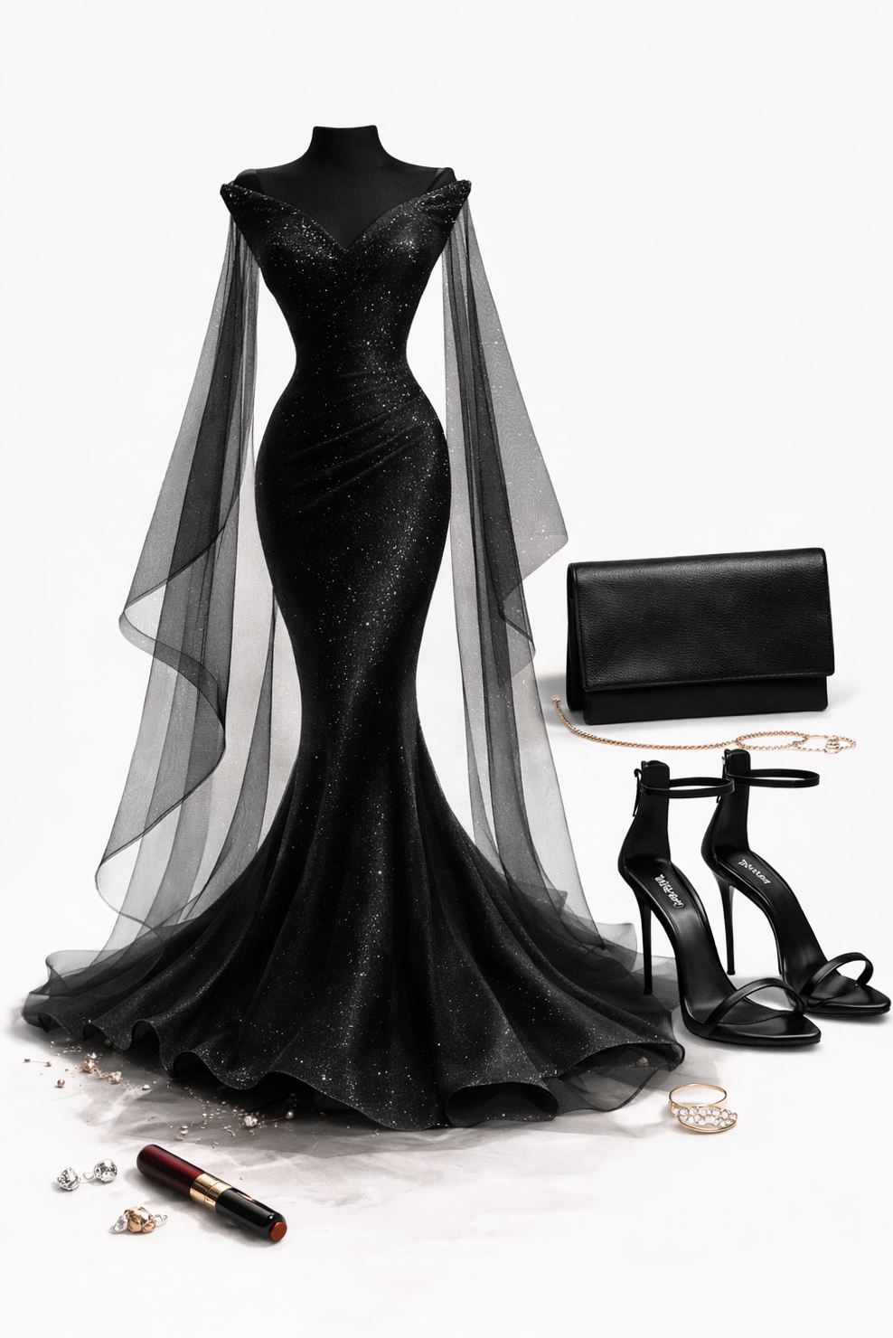 velvet night vibes: 🎯 🎯 Midnight Neon Elegance in Vintage Glam 990