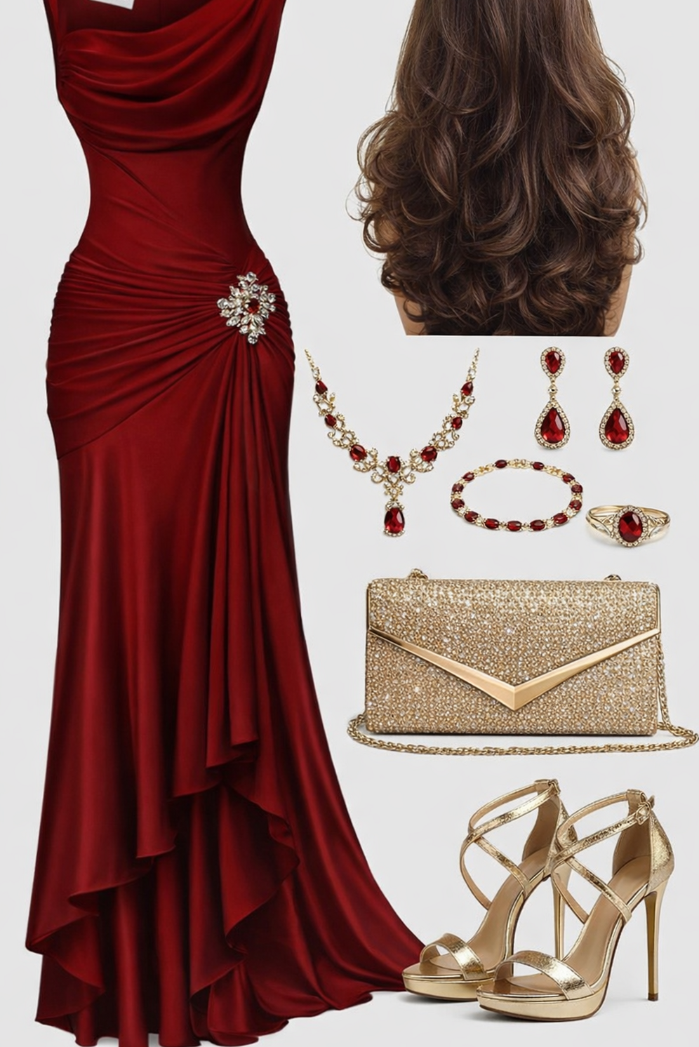 ⊹ Velvety Crimson Glow in Neon Night 🌌 ⊹ 🦋 ✨ 🤍 409