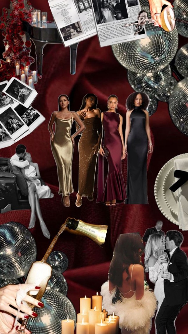 🎪 🎭 Velvety Red & Black Neon Elegance for Vintage-Infused Wedding Vows — aesthet 883