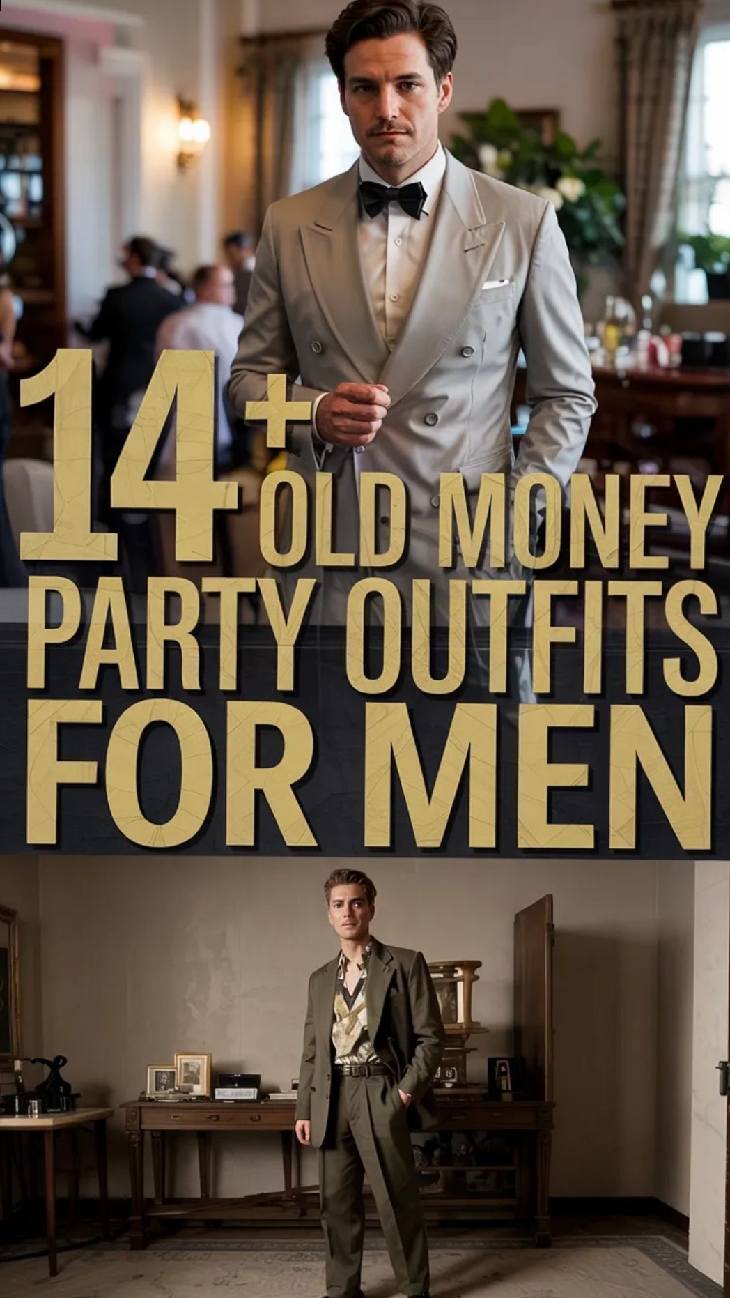 Vintage Glow: 14 Refined Men’s Party Styles with Neon Elegance 🪄 735