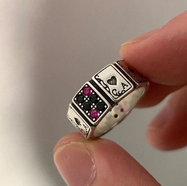 visual vibe curator ✧ Neon Ace Bands | Adjustable Game Style Jewelry | Bold Vint 924