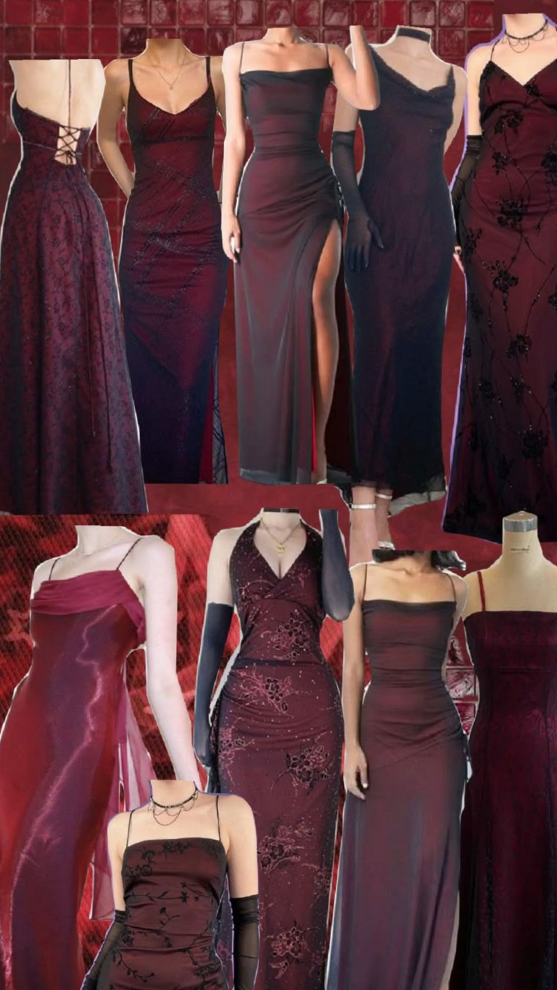 👠 🧣 visual vibe curator ✦ Neon Whispers of Timeless Gowns 880