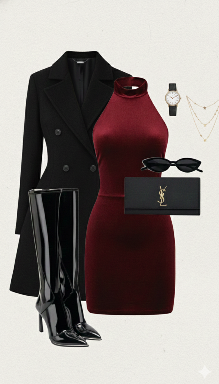 🃏 🎪 ⟡ Gilded Whispers: Neon Dreams in Vintage Glamour 761