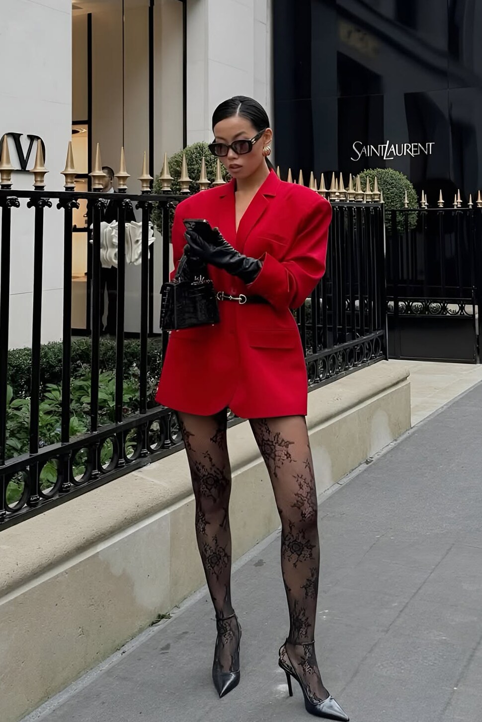 luxury night aesthetic: Neon Glam Outfits for a Night of Vintage Vibes & Sparkli 259