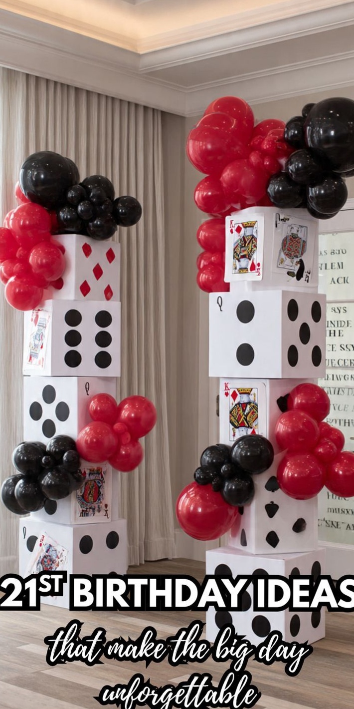 Neon-Espresso Vintage Glamour for a Timeless 21st Celebration • 🍾 180