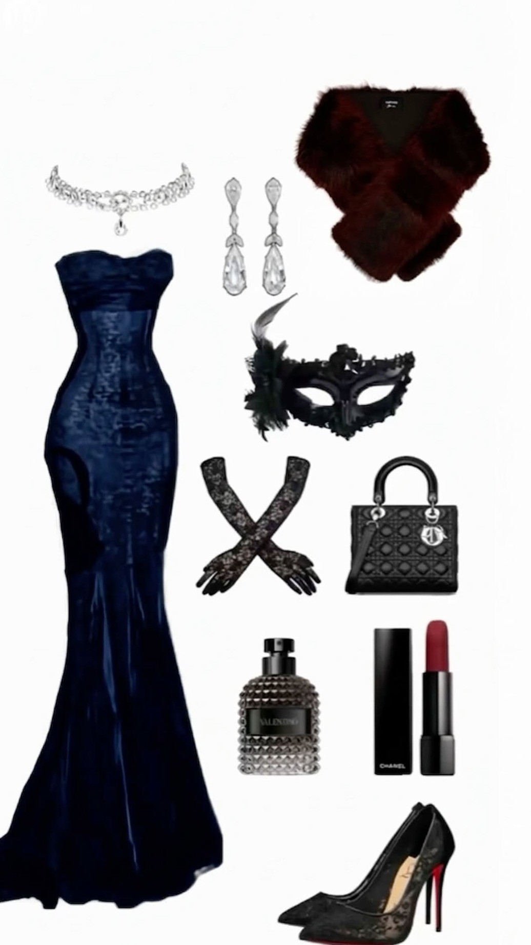 Neon Velvet Gowns Under Vintage Glow ⟐ daily dose of beauty 211