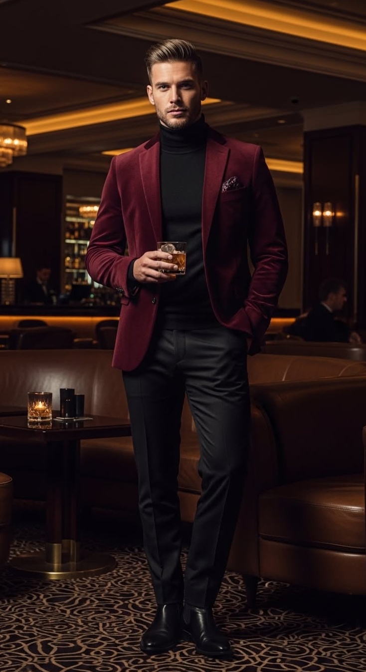 Velvet Elegance: Neon Night Blazer Style for Glamour & Thrills — 🪩 🔵 333