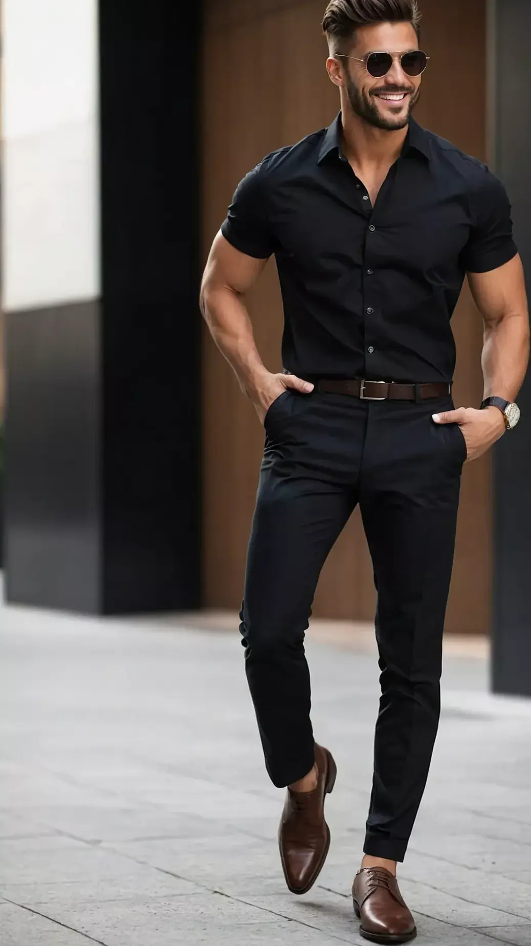 visual vocabulary: Neon Elegance: Vintage Summer Styles for the Confident Man 🎯  647