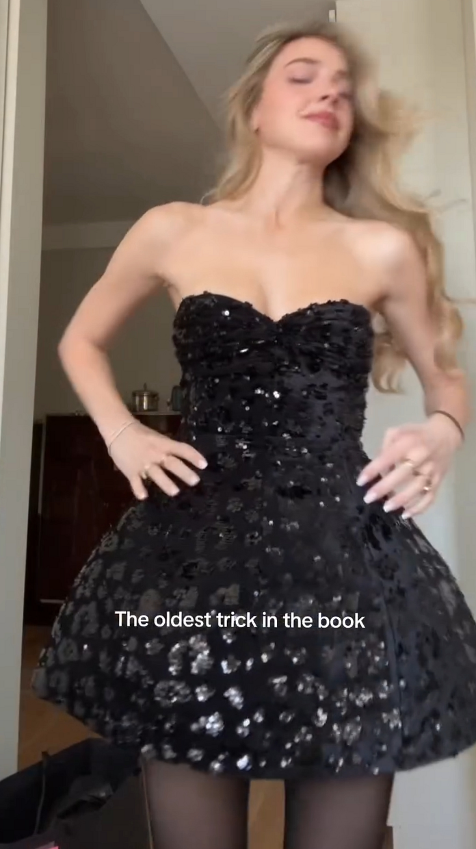 🥂 ⟡ Glowing Midnight Gown with Neon Glamour 516