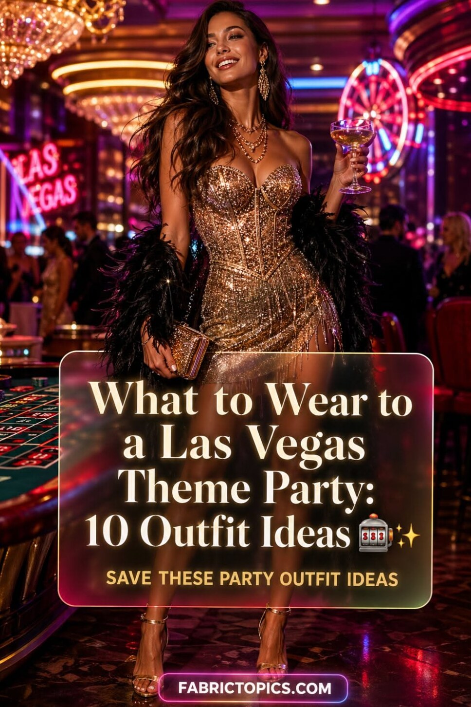 ✨ Neon Glam Looks for a Vegas-Themed Soirée | neon-lit dream vibes 844