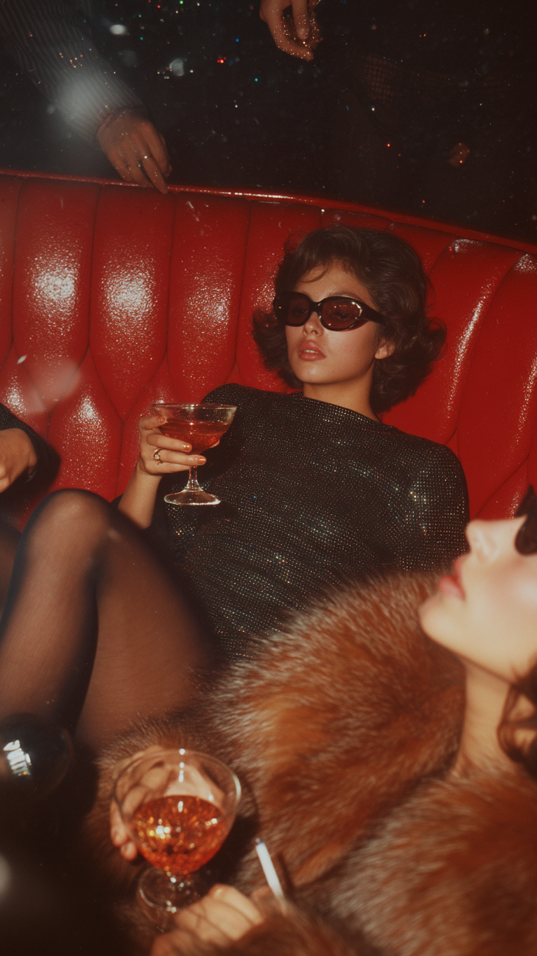 ⊹ Neon Glamour: Retro Party Visions & Luxe Game Art ⊹ 🪩 💟 553