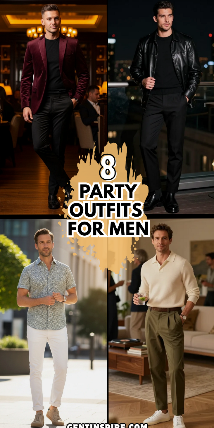 Neon Nostalgia: Bold Men’s Party Styles Reimagined 🥳 💃 430
